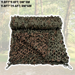 Camouflage Netting Bulk Roll Blinds Sunshade Mesh for Camping Car Sun Shelter