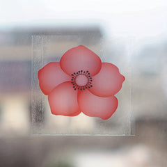 Flower Style Window Fly Stickers - 5/15/30pcs