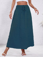 Summer Maxi Skirt High Waist Long Women's Clothing