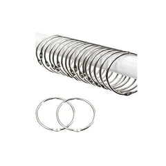 12pcs Shower Curtain Rings Effortless Gliding Curtain Hooks
