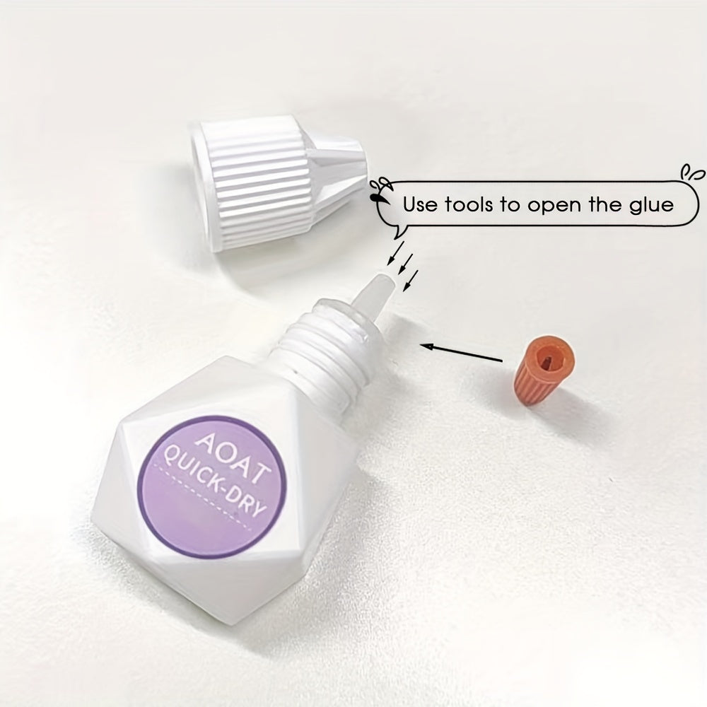 Self Adhesive False Eyelash Glue Long Lasting Clear Waterproof Lash Extension