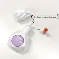 Self Adhesive False Eyelash Glue Long Lasting Clear Waterproof Lash Extension