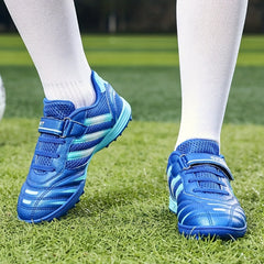 Kids Athletic TF Soccer Cleats Lightweight Comfortable Sports Shoes