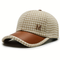 Knitted Baseball Cap Men Women Vintage Outdoor Travel Hat