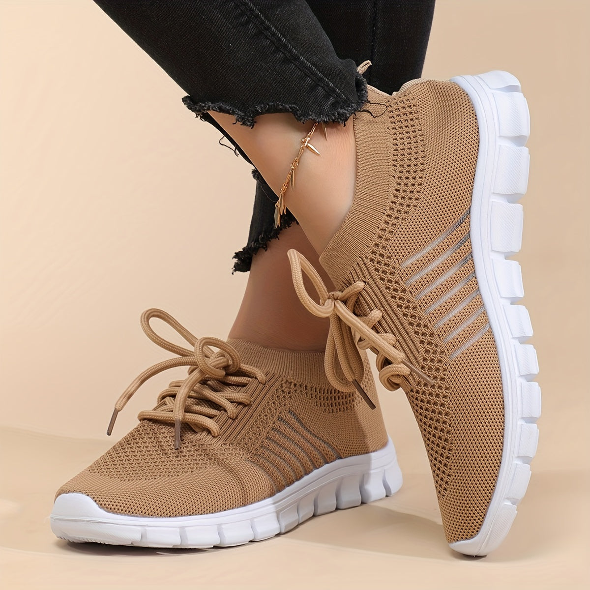 Women's Breathable Sports Shoes Lightweight Non Slip Travel Shoes
