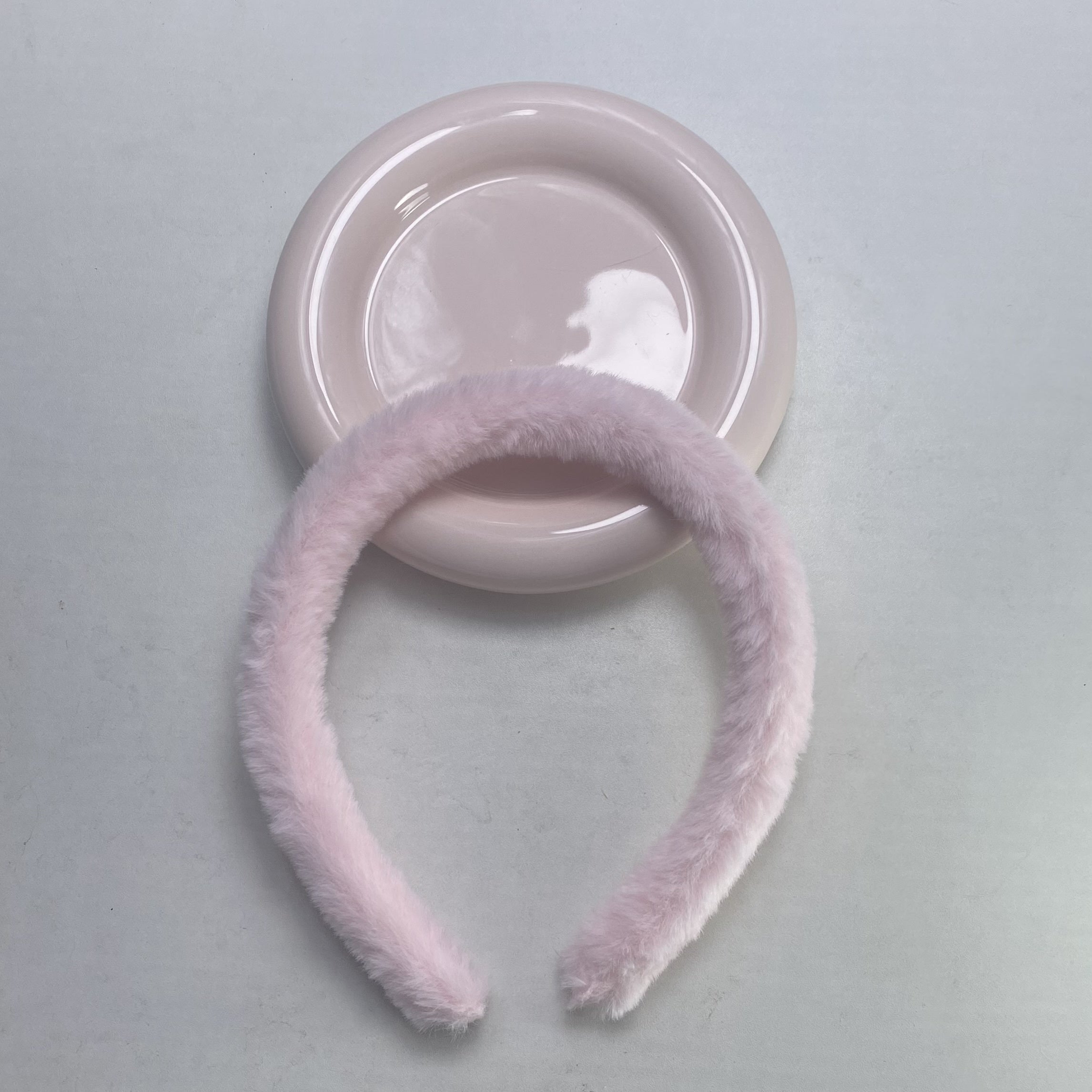 Colorful Plush Headband Hair Hoop, Non-slip Hair Accessories