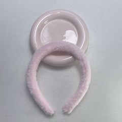 Colorful Plush Headband Hair Hoop, Non-slip Hair Accessories
