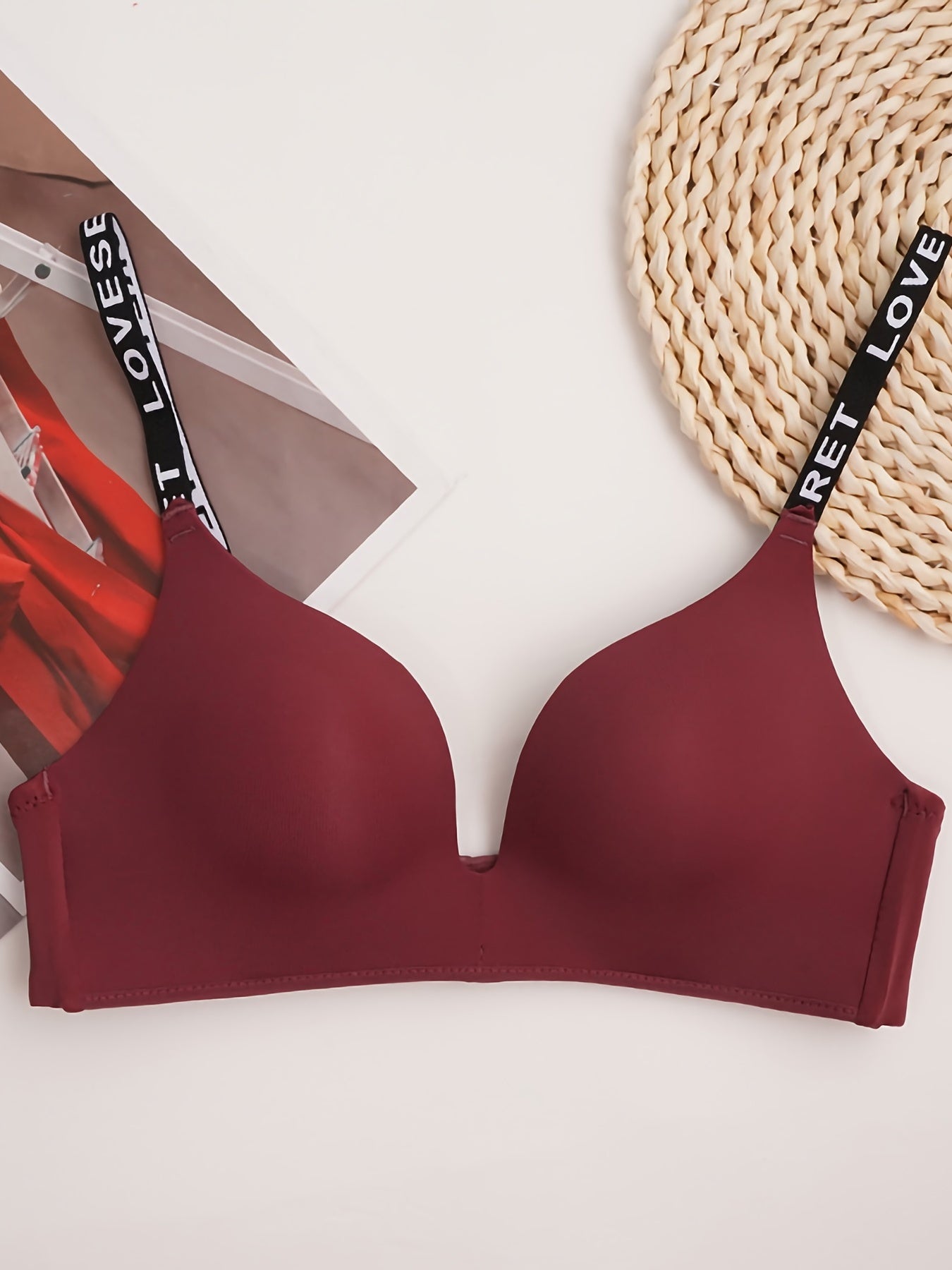 Comfy Push Up T Shirt Bra Breathable Women's Lingerie