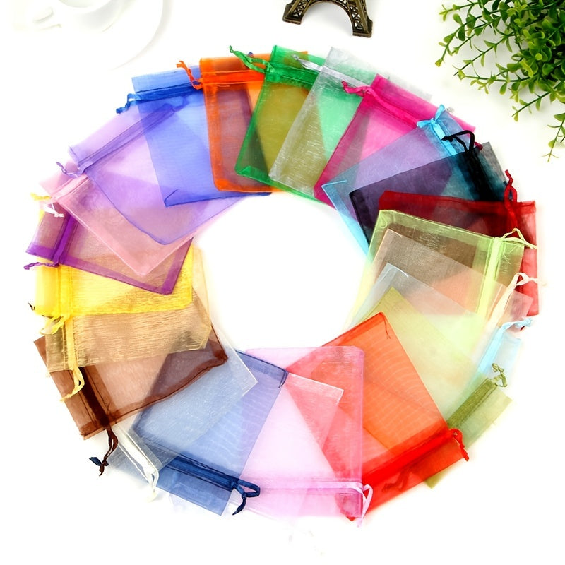 Organza Bags Wedding Favor Bags With Drawstring Jewelry Gift Bags