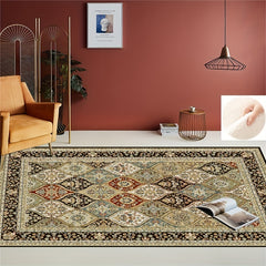 Boho Anti Fatigue Kitchen Rugs Vintage Absorbent Non Slip Soft Floor Mat
