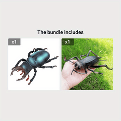 Realistic Insect Toy Set Ants Crickets Spiders Scorpions Ladybugs Dragonflies