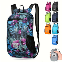 Waterproof Foldable Backpack for Hiking Camping Travel Large Capacity