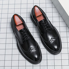 Men's Lace Up Brogue Style Formal Shoes