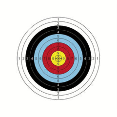 10pcs 40x40cm Archery Targets Paper Practice Training Bow Arrow Darts Targets