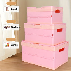 Foldable Building Block Toy Storage Box Organizing Basket