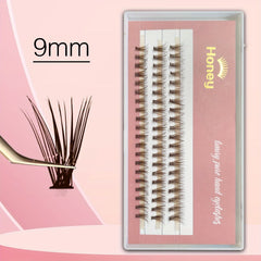 20D Brown Cluster Eyelashes for Volume Lash Extension