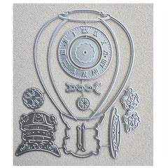 Steampunk Balloon Cutting Card Die Scrapbooking DIY