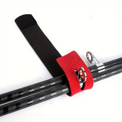 12pcs Stretchy Fishing Rod Holder Strap Wrap & Protect Rods