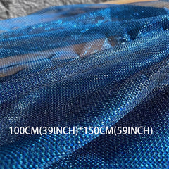 1pc Metallic Fabric DIY Fabric Tulle For Sewing Apparel Costumes