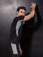 Breathable Quick Dry Sports T-shirt Men's Casual High Stretch Tee Shirt