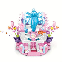 Dream Flower Castle Building Blocks for Girls