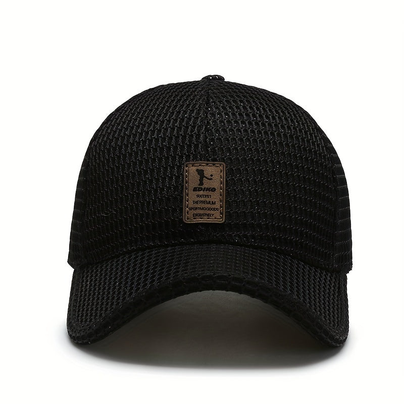 Breathable Men's Baseball Cap Adjustable Sun Protective
