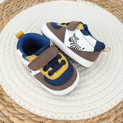 Comfortable Mesh Sneakers For Baby Boys Lightweight Non Slip Walking Shoes