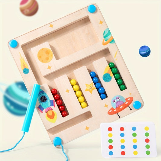 Family Strategy Game Wooden Perception Reasoning Enhancement
