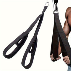 Weight Training Pull Rope Loops With Handle And Buckle