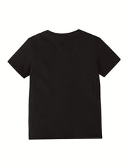 Cartoon Pony Print T Shirt for Kids - Comfy Summer Top