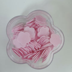 120pcs Mini Petal Bath Soap Flakes Boxed Soap Paper
