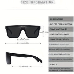 Men's High Riding Goggles Polarized Sunglasses 100 UV Protection