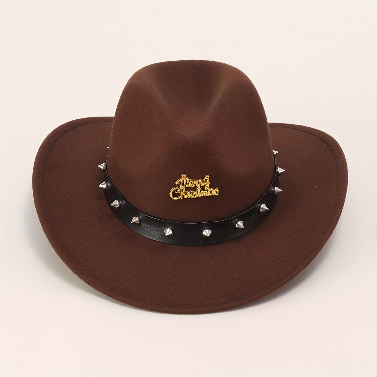 Vintage Western Cowboy Woolen Hat British Belt Jazz Top Hat