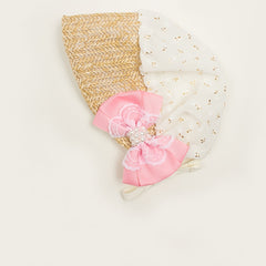 1pc Baby Lace Breathable Sun Hat Summer Thin Sweet And Princess Hat