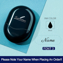 Personal Name Stamp Handwritten Signature Seal Custom Engraving Private Seal