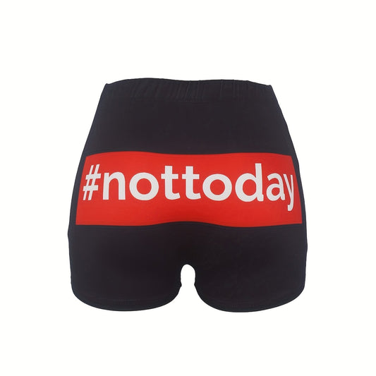 Nottoday Skinny Shorts for Women