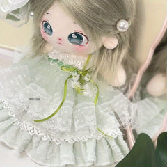 Green Princess Skirt Party Dress for 1/4 BJD Dolls