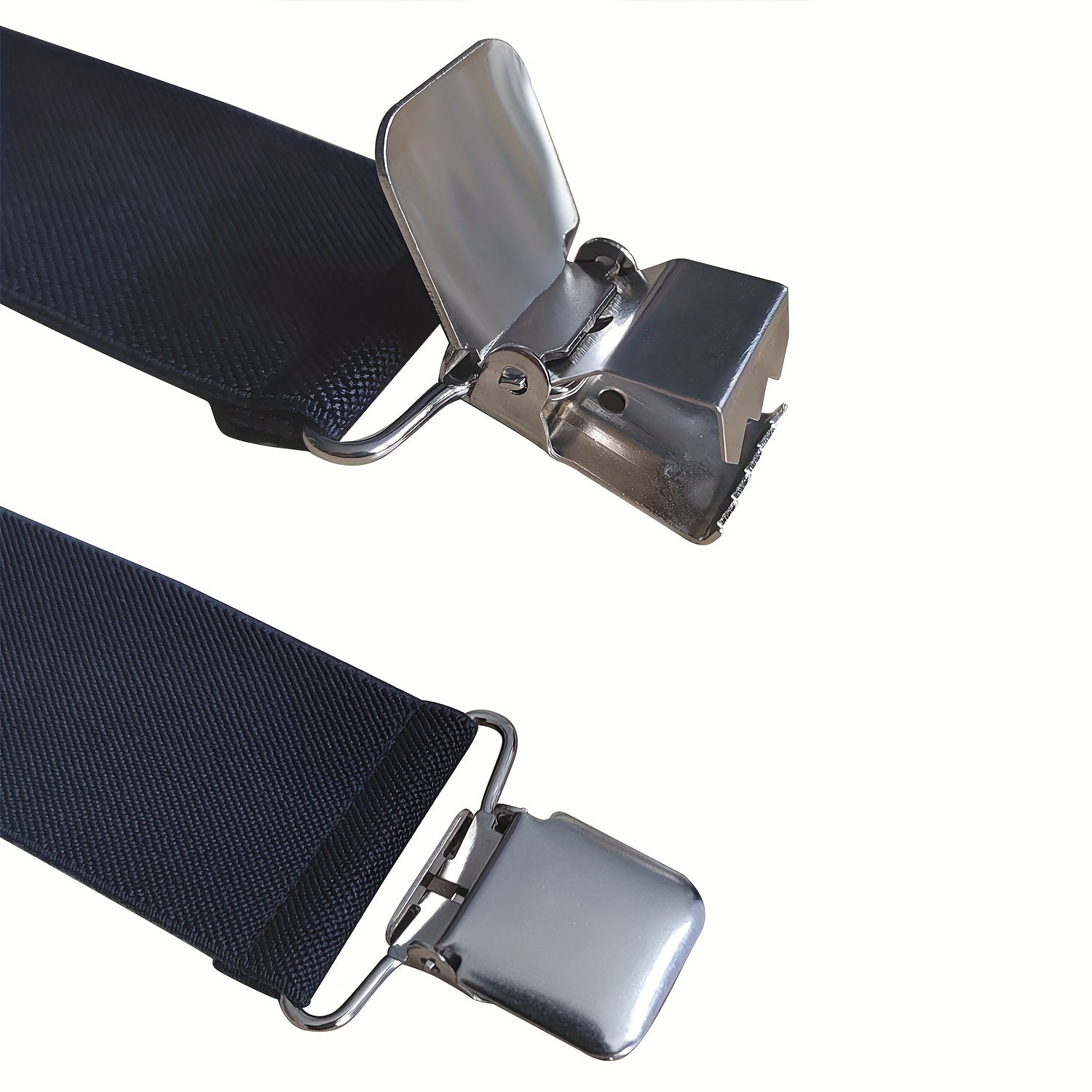 Men's Adjustable Elastic Suspenders Braces Heavy Duty Clip