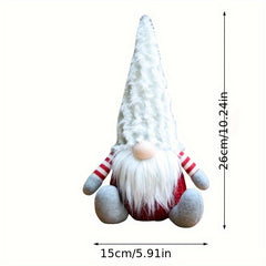 Christmas Dwarf Faceless Doll Funny Old Man Xmas Decoration