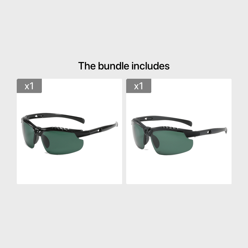 Men's Polarized Driving Sunglasses UV400 Retro Sun Protection Glasses