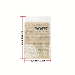 25pcs Music Score Journal Paper Memo Pad Decorative Stationery Scrapbooking DIY