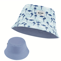Plain Lightweight Reversible Bucket Hats For Stylish Summer Girls Boys