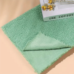 Soft Teddy Fabric Sofa Cover DIY Home Decor