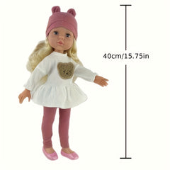 Anime Theme 18 Inch Doll with Comb Accessories Vinyl Body Skin Doll Accessories