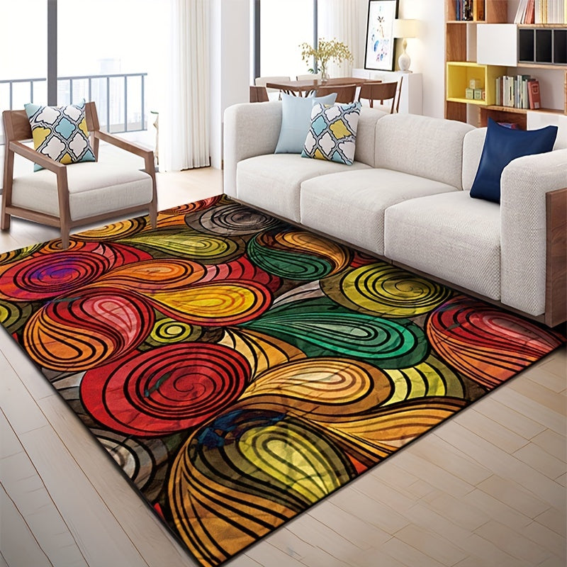 Anti Fatigue Crystal Velvet Sofa Mat Soft Comfortable Non Slip Carpet