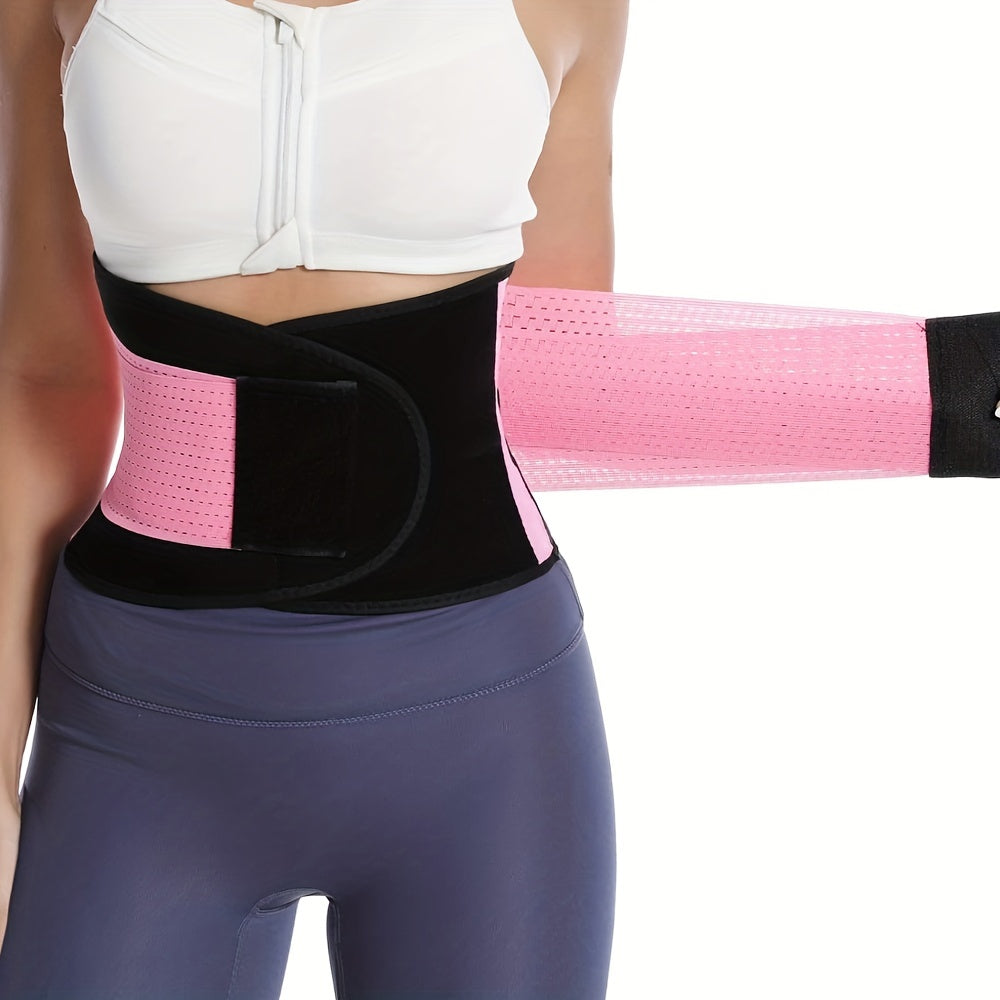 Unisex Tummy Control Waist Training Belt Sweat Waist Trainer Body Shaper