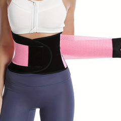 Unisex Tummy Control Waist Training Belt Sweat Waist Trainer Body Shaper