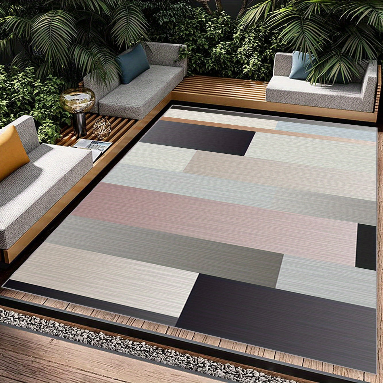 Modern Printed Area Rugs for Home Decoration