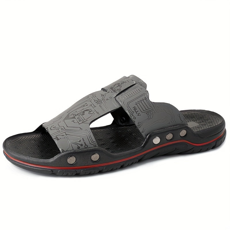 Men's Wear Resistant Beach Shoes Quick Drying Non Slip Slides