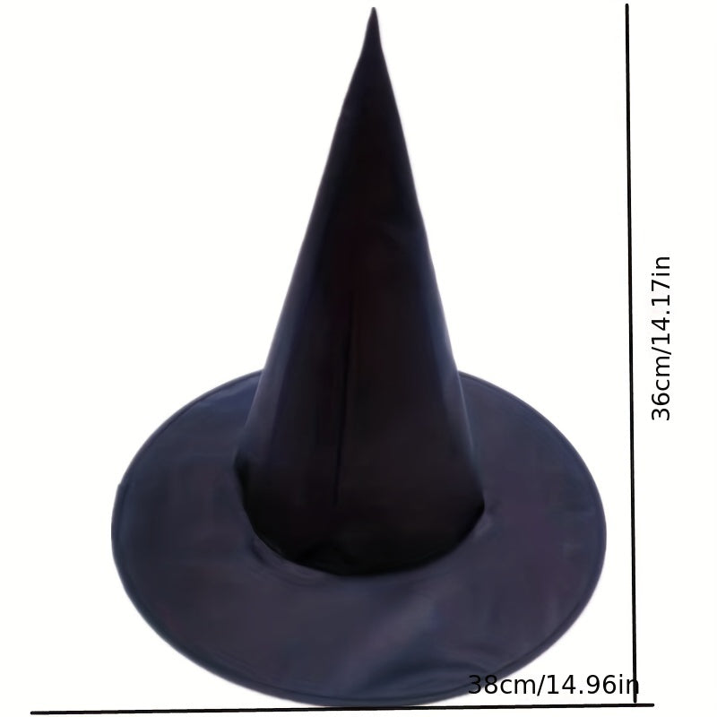 1pc Halloween Children's Hat Polyester Witch Hat Makeup Costume Props